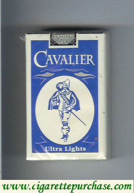 Cavalier Ultra Lights cigarettes
